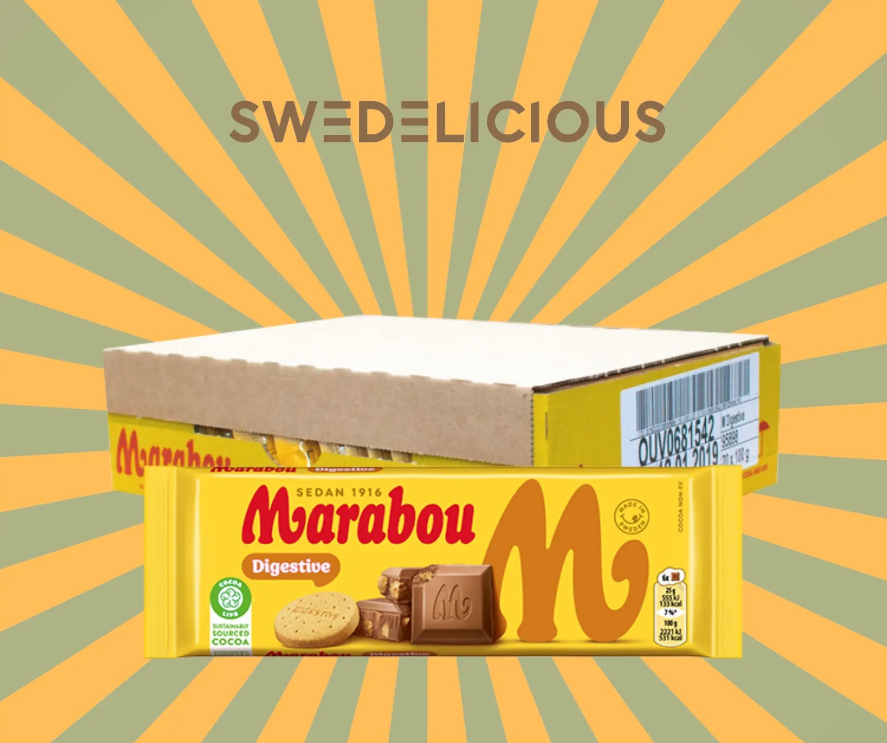 Marabou Digestive 100g