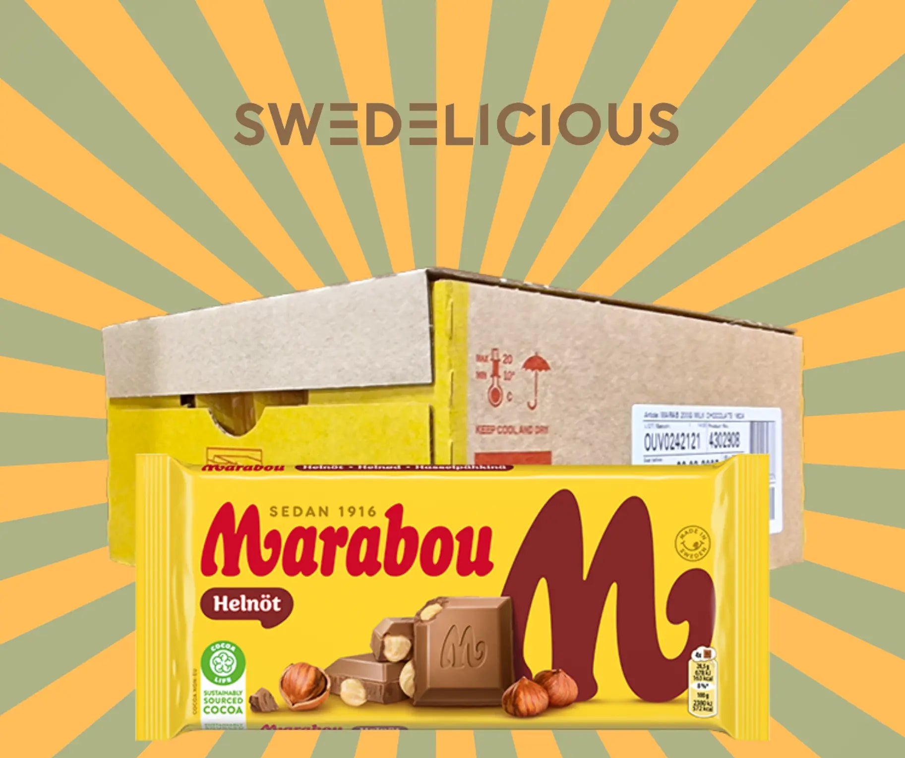Marabou Whole Nut 160g