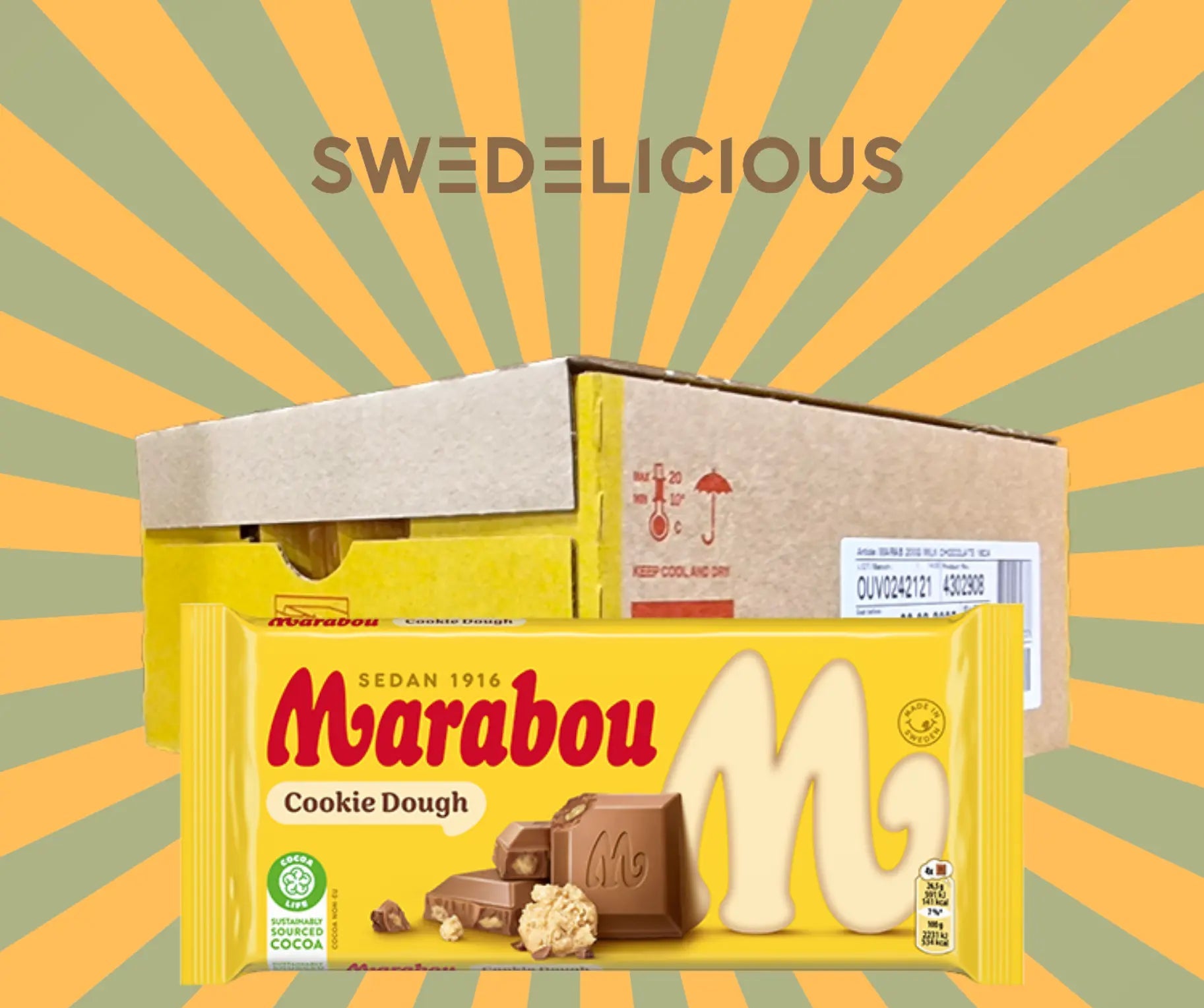 Marabou Cookie Dough 160g
