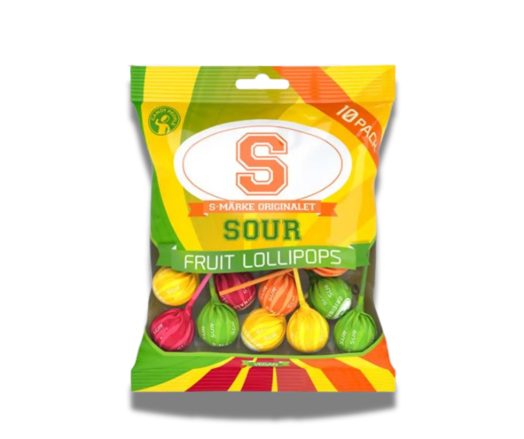 S-Mark Sour Fruit Lollies
