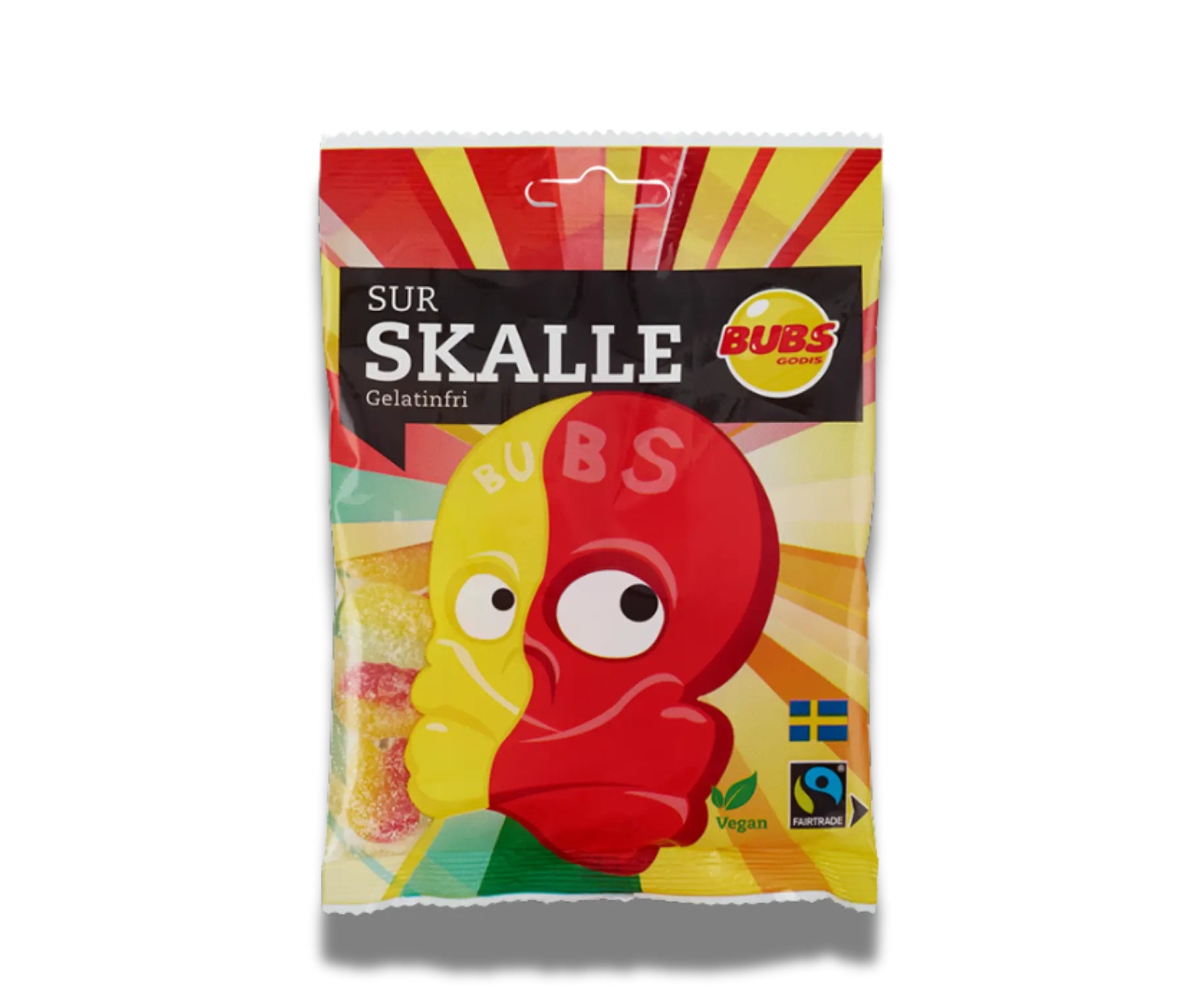 Bubs Sour Mini Skulls 90g
