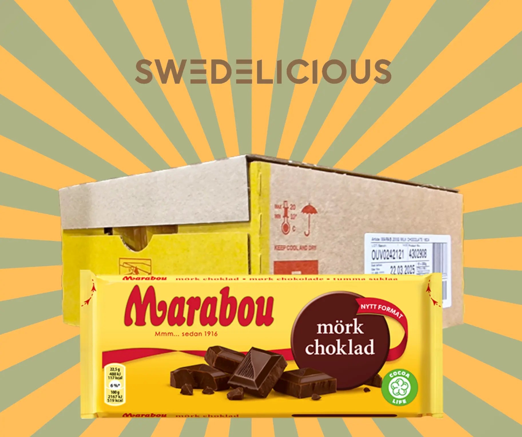 Marabou Dark 160g