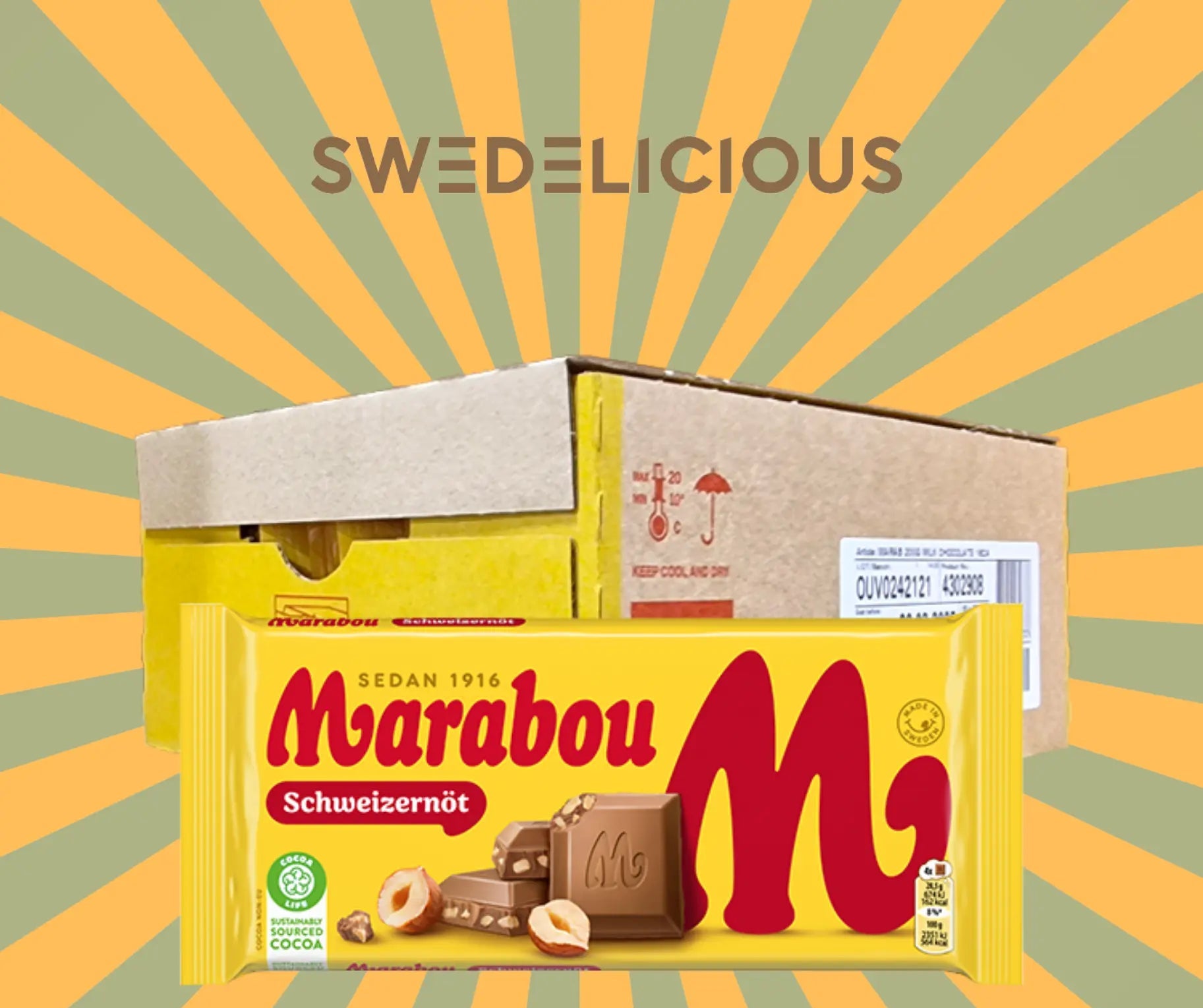 Marabou Swiss Nuts 160g