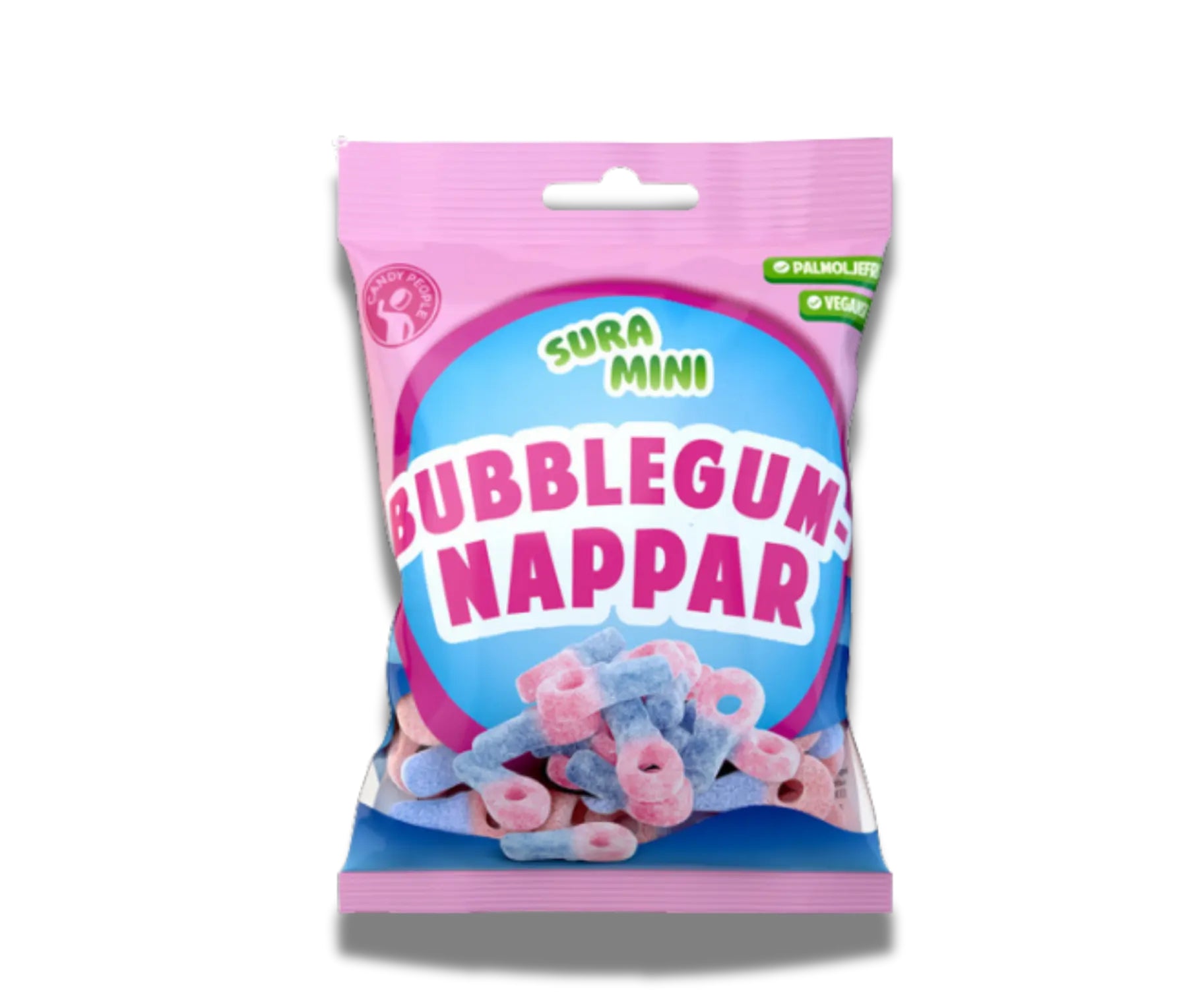S-Mark Sour Mini Bubblegum Dummies