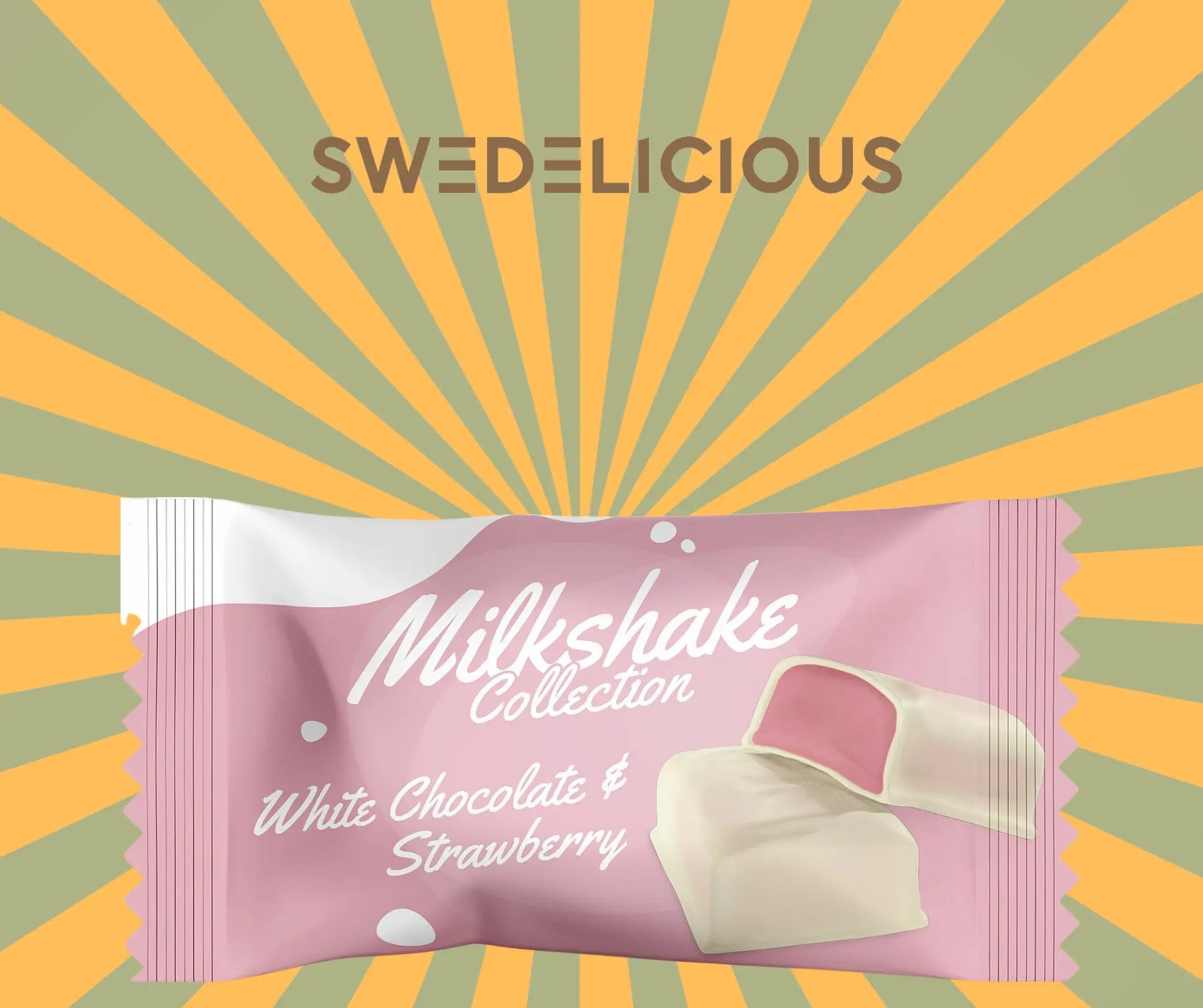 Strawberry Milkshake Toffees