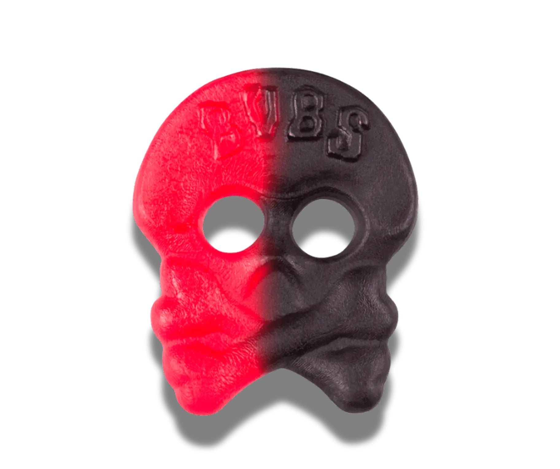 Bubs Raspberry Licorice Skulls