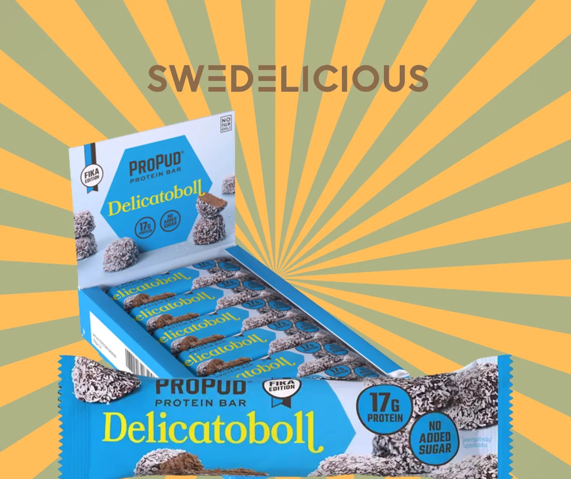 Swedish Fika Chocolate Ball Protein Bar